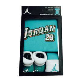Jordan Baby Clothes 3 piece Set Teal Jordan 23 Size 0 6 Months